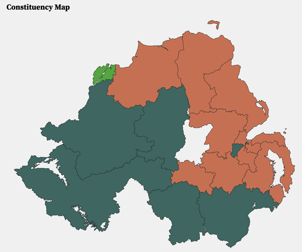 The SUP win across the Eastern half of NI
